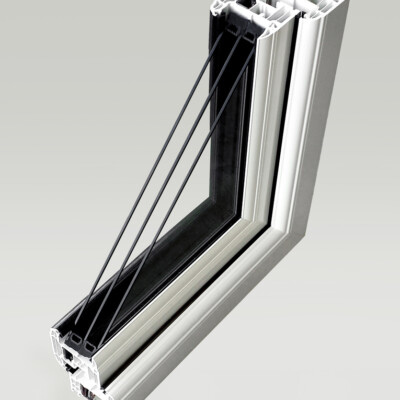 Aluminium windows frames