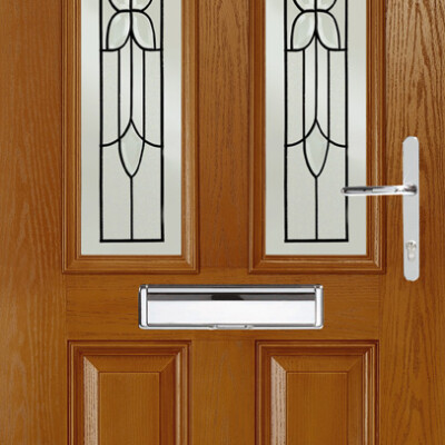 PVCu front doors