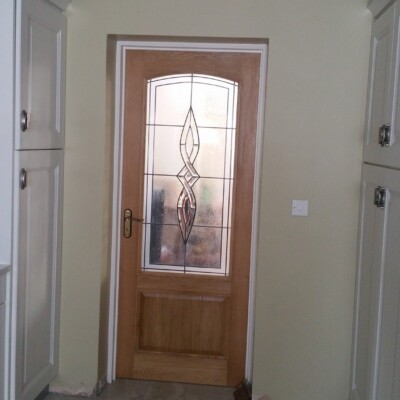 interior glass kitchen door