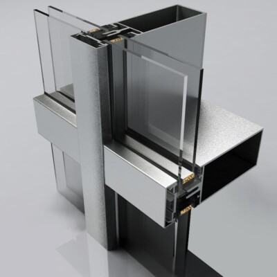 medium rise curtain walling